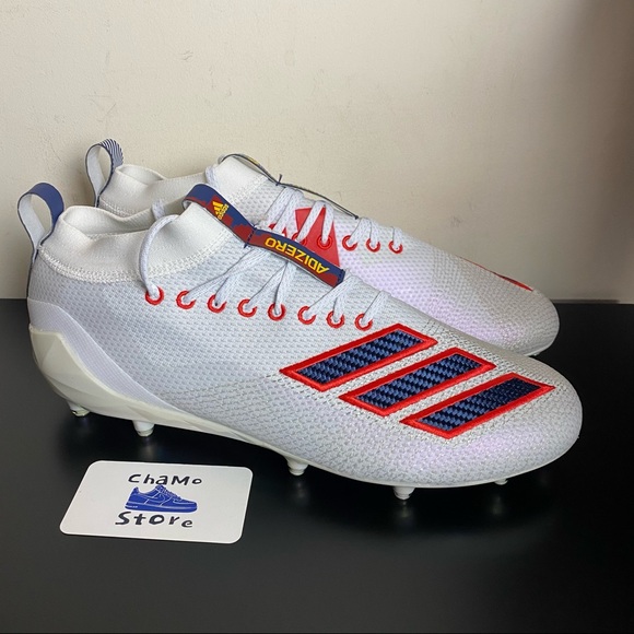 Adidas Adizero 8.0 Football Cleats White